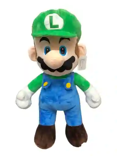 Peluche Luigi De Super Mario Bross 48cm