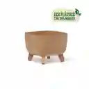 Matera Gracia Square Eco Wood 24 Cm Café Claro