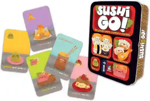 Juego De Mesa Sushi Go Cartas Para Niños Familiar