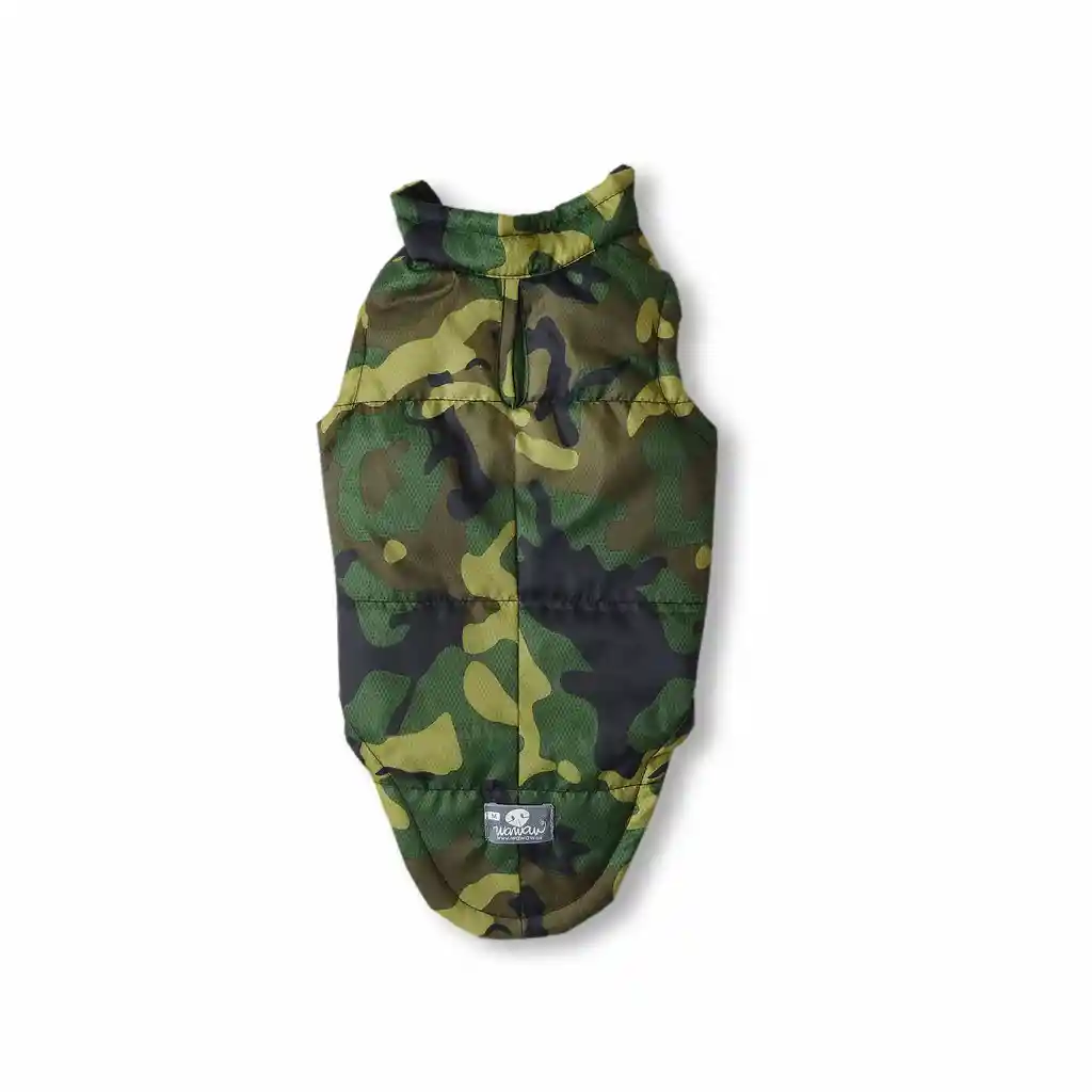 Chaleco M Largo Especial Camuflado Verde