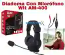 Diadema Con Micrófono Wit Am-400