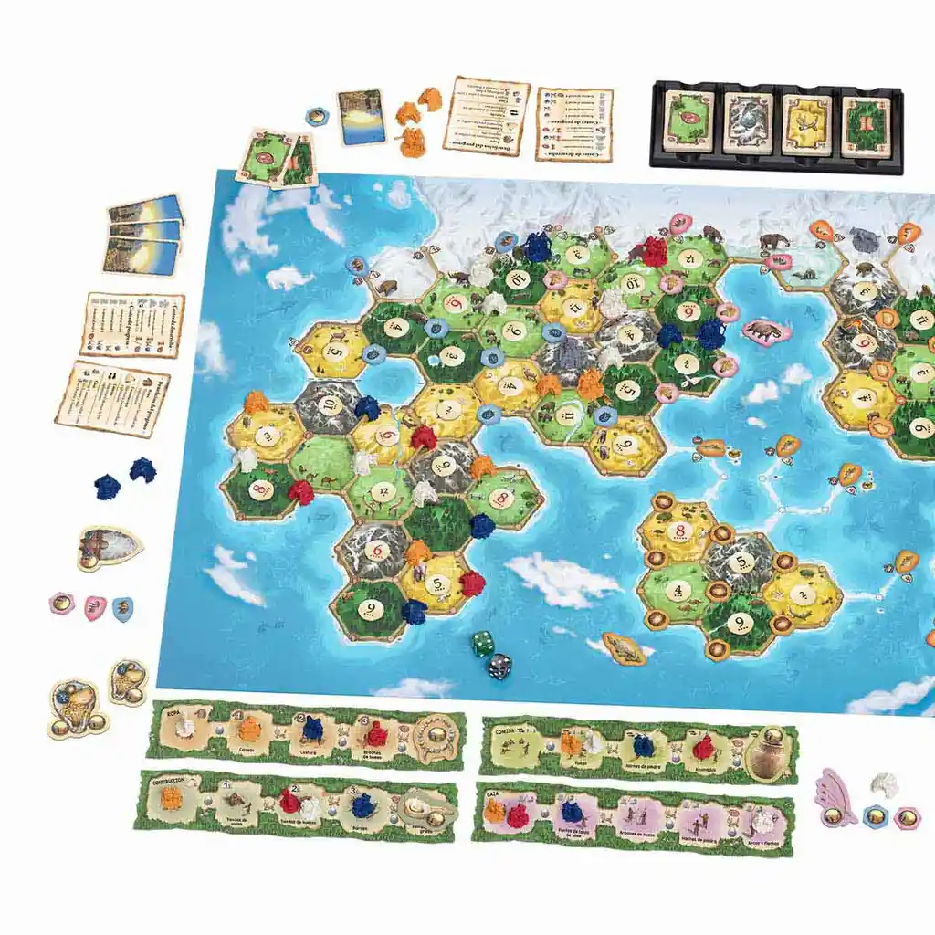 Juego De Mesa Catan El Despertar De La Humanidad Adultos