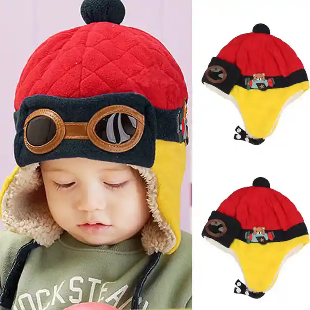 Gorro Piloto Rojo