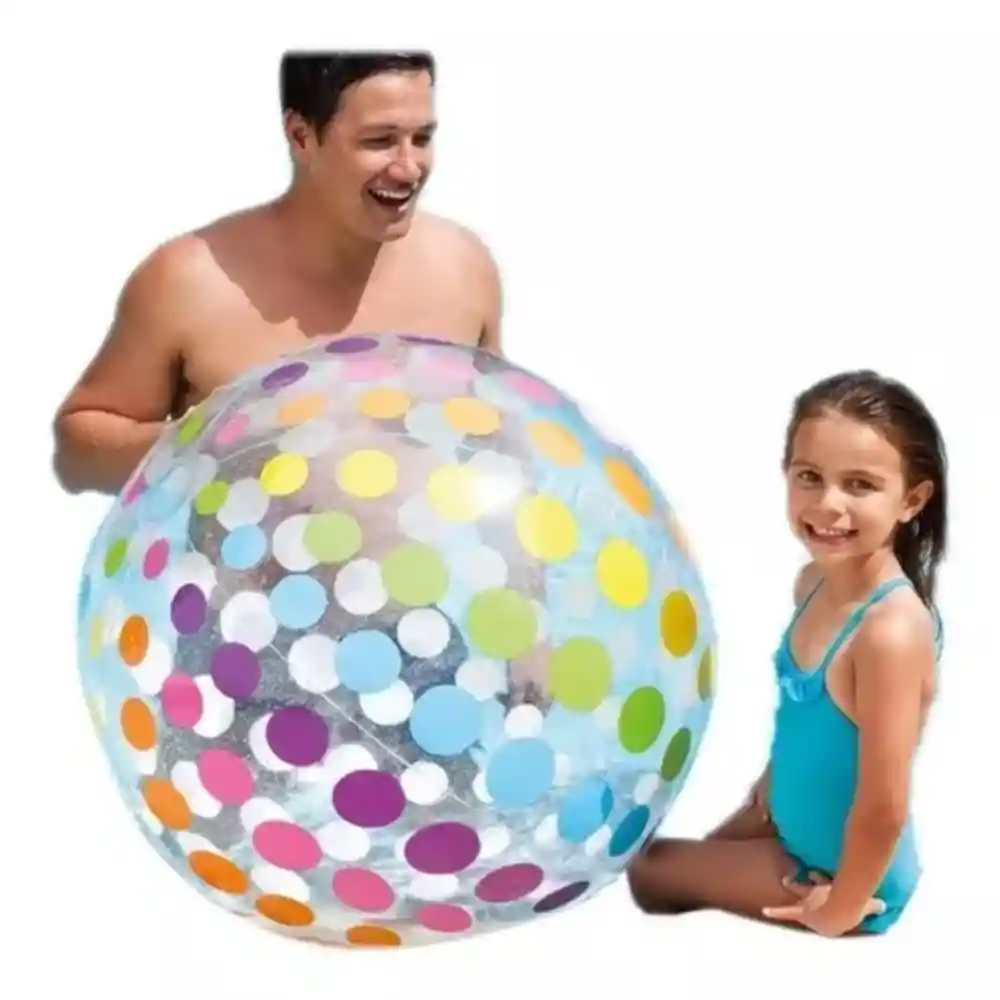 Balon Pelota Para Piscina Juego Intex 59065 107cm Grande