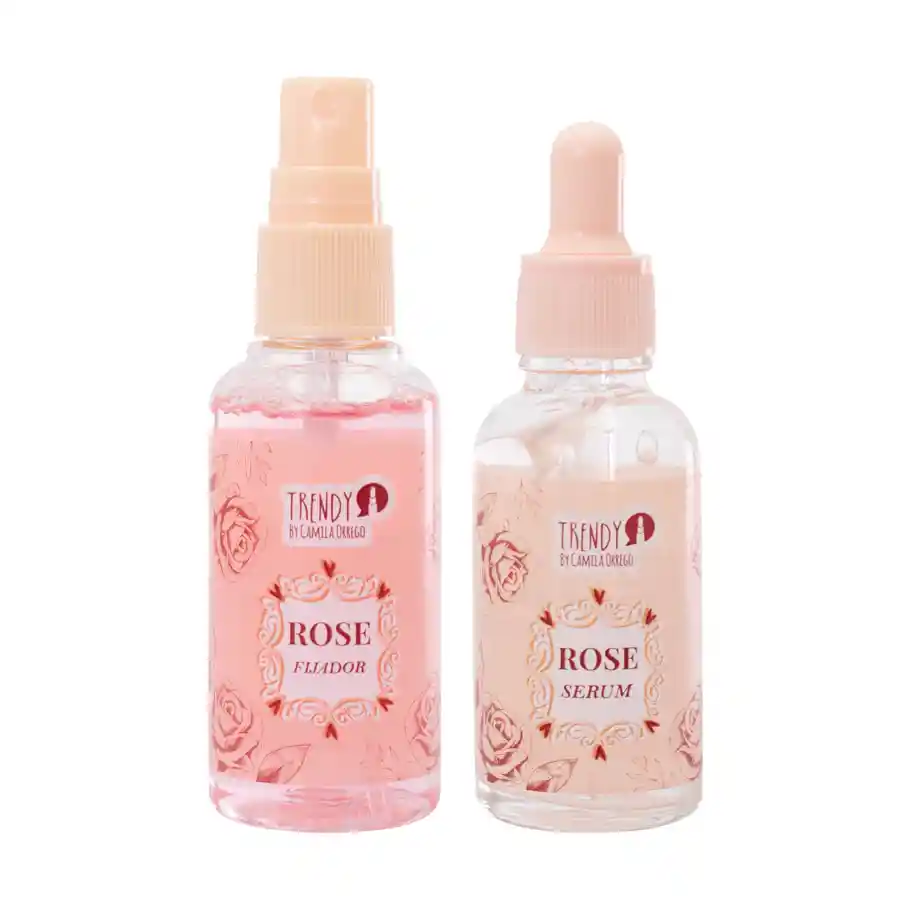 Kit Primer Y Fijador Rose Trendy Ref Sfr1279