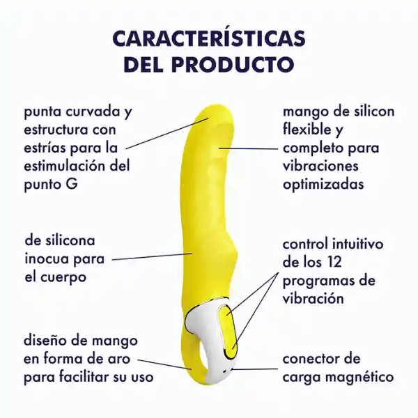 Satisfyer Vibes Yummy Sunshine - Vibrador Para Punto G