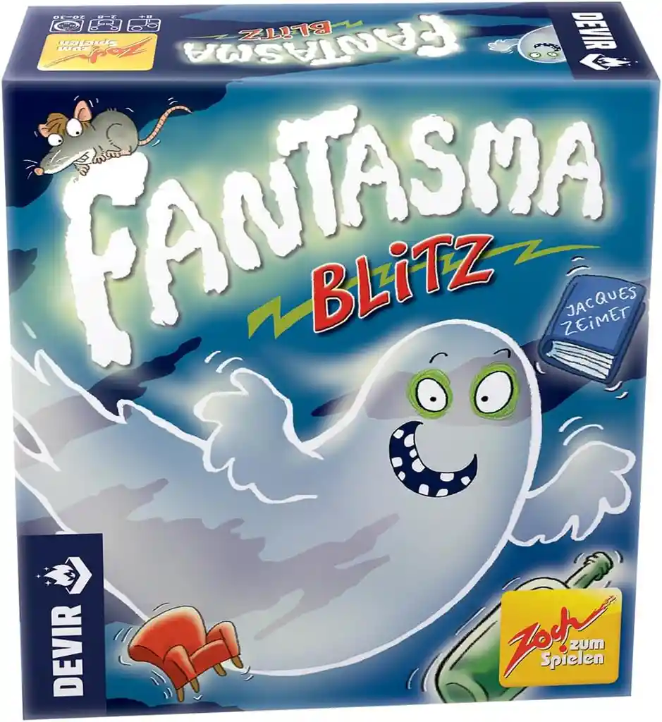 Juego De Mesa Fantasma Blits Cartas Familiar