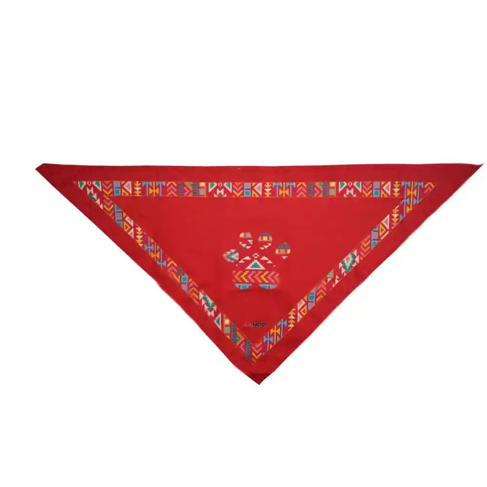 Pañoleta Roja Largo 75cm Talla. Xl 3-506-1