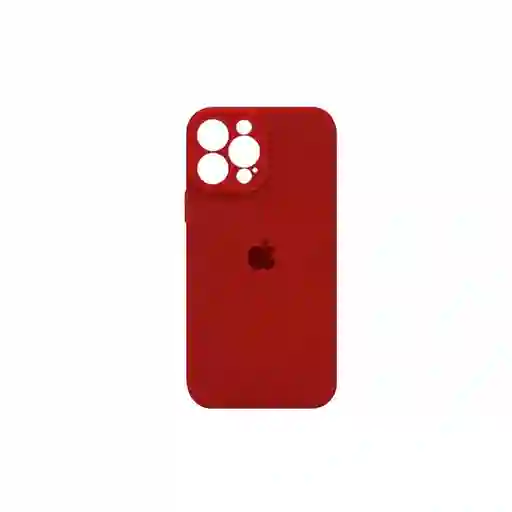 Iphone 14 Pro Max Silicone Case Rojo