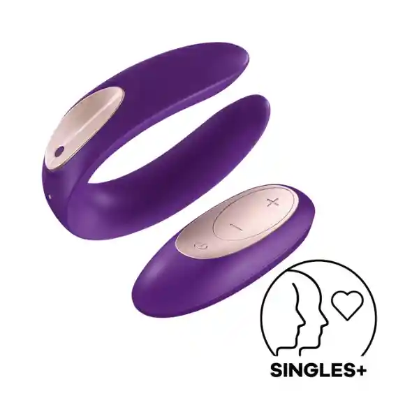 Satisfyer Double Plus Remote - Vibrador Para Parejas