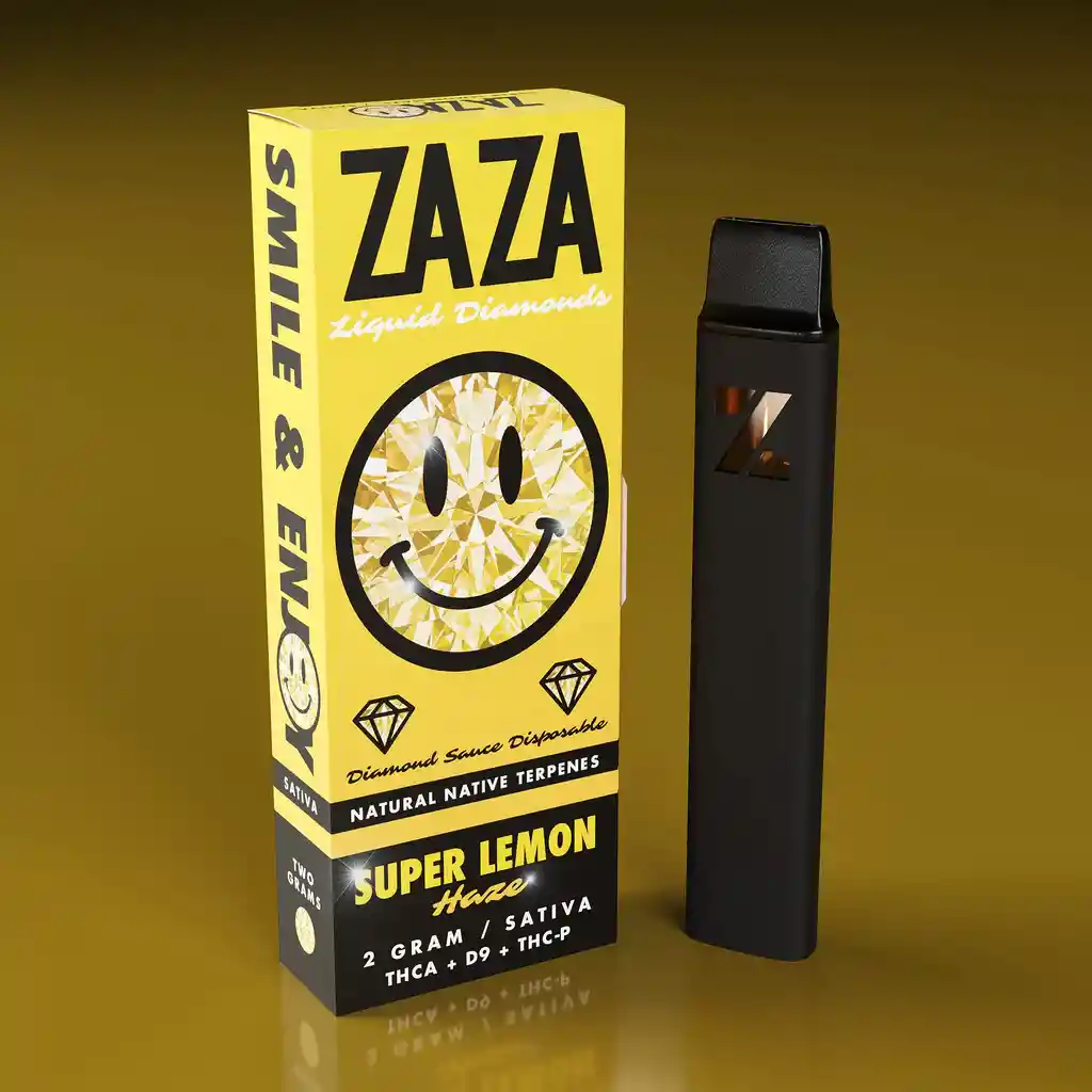 Zaza Super Lemon Haze Sativa Delta 8 Thc 2gr