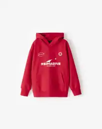 Buzo Con Capucha en Algodón Kids Masculino Luxev Kd Gef Talla 10