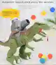 Dinosaurio Rex Lanzador Pelota Movimiento Luces Sonidos