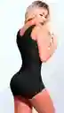 Ref. 6019 - Faja Cachetera Con Busto En Broches Talla: 3xl Color: Negro