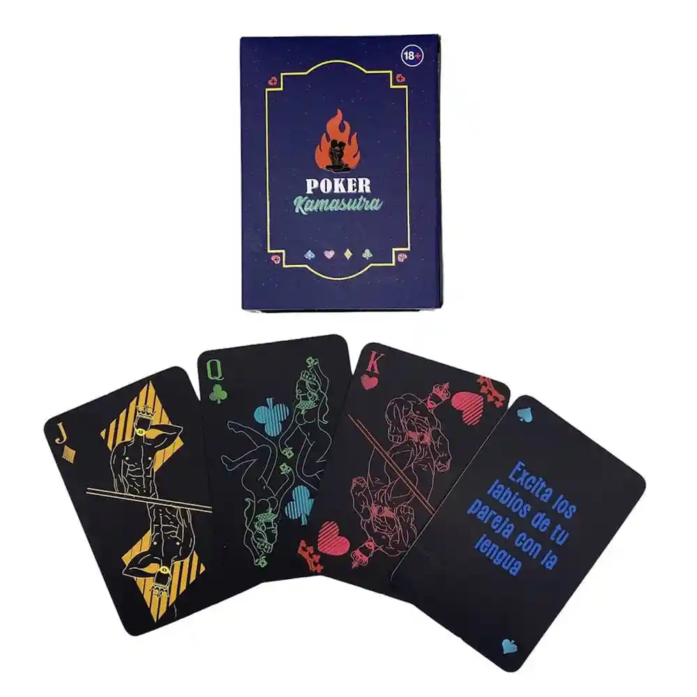 Juego De Cartas Eróticas Kamasutra Poker Erotico