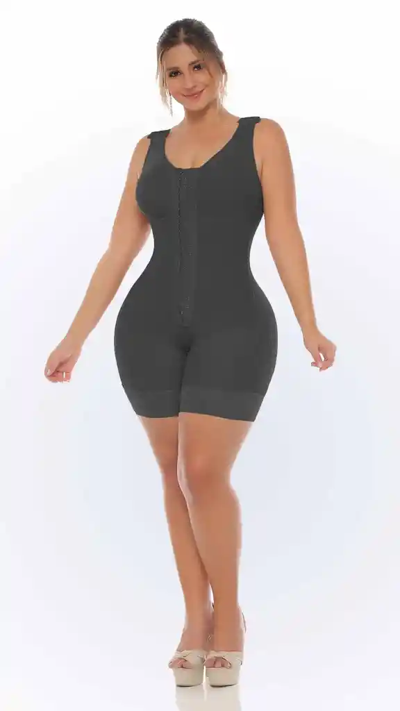 Ref. 70507 - Faja Con Busto En Broches Moldeadora Talla: M Color: Moca