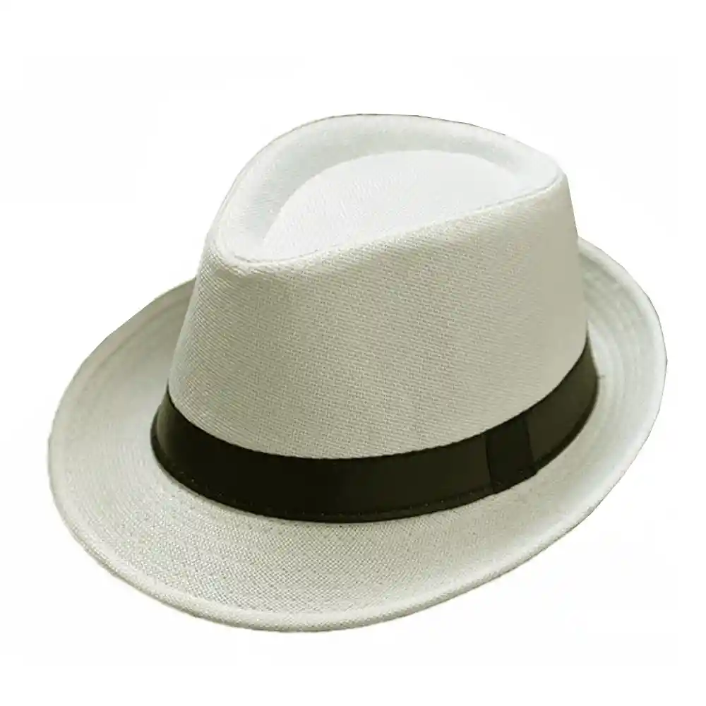 Sombrero Hombre Mujer Fedora Gardel Playa Protege Sol Gorro