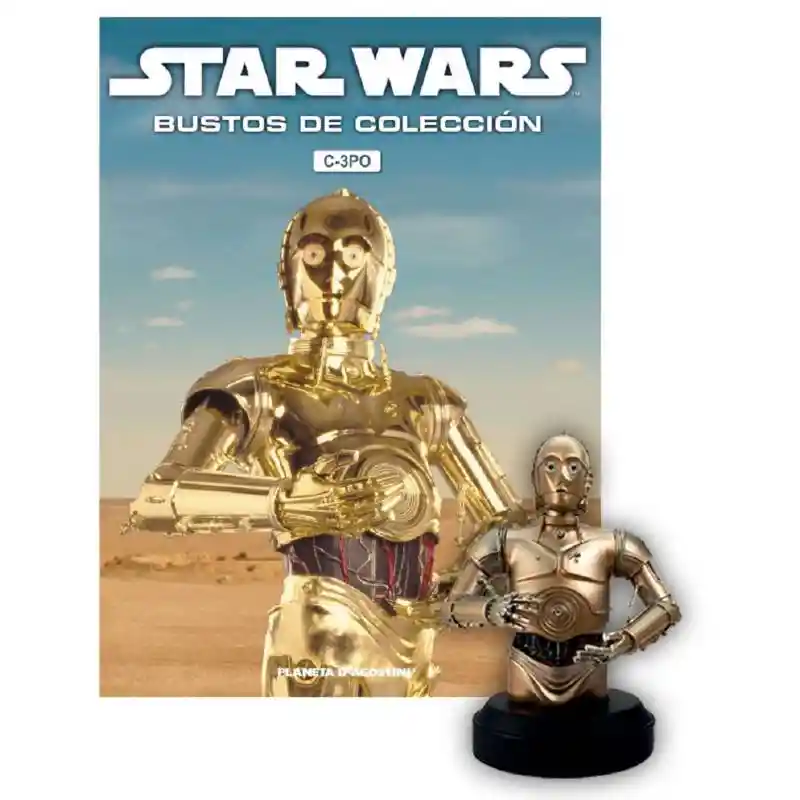 Figura Busto De Colección 3-cpo (star Wars)