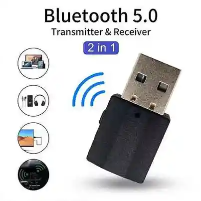 Bluetooth Usb 2 En 1 Transmisor/ Receptor Bluetooth 5.0+aux.