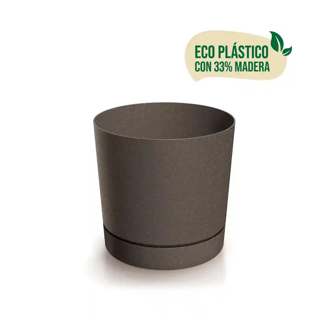 Matera Tubo P Eco Wood 20 Cm Café