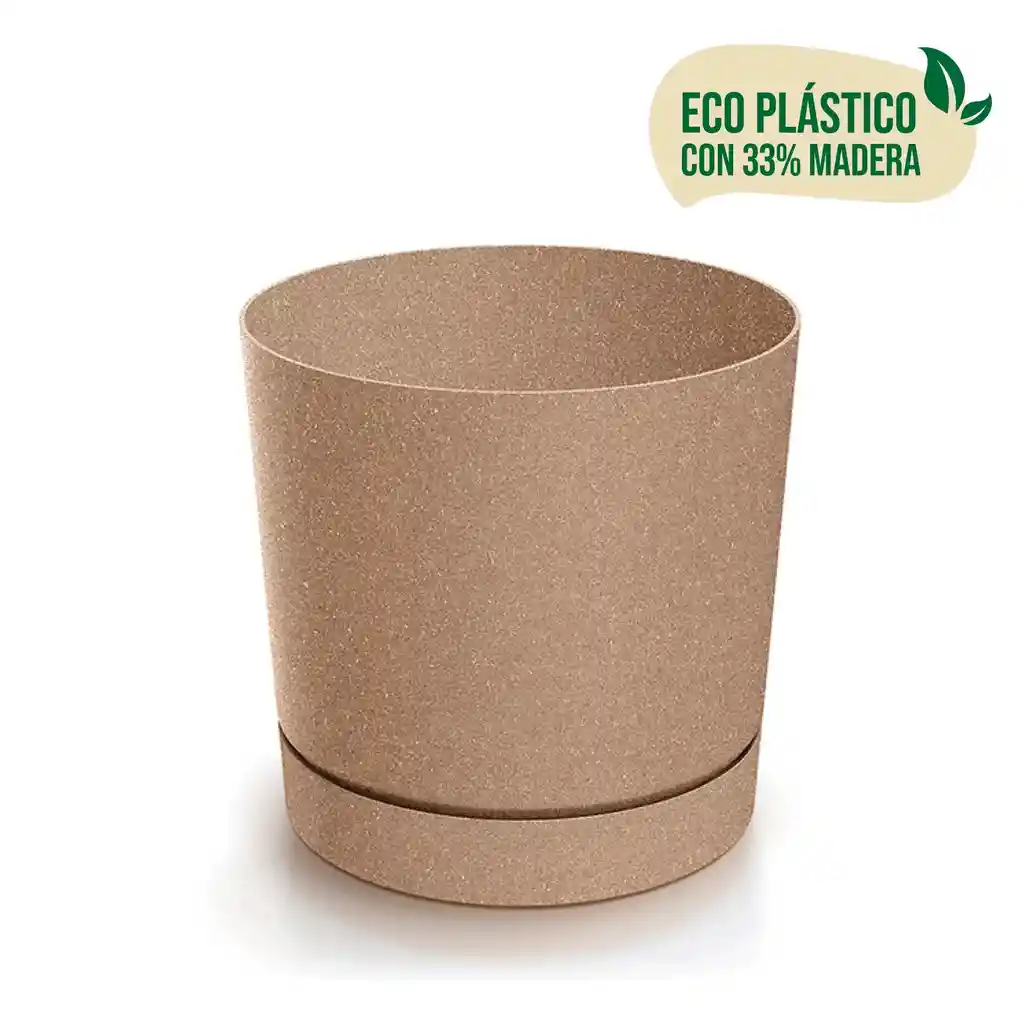 Matera Tubo P Eco Wood 29 Cm Café Claro