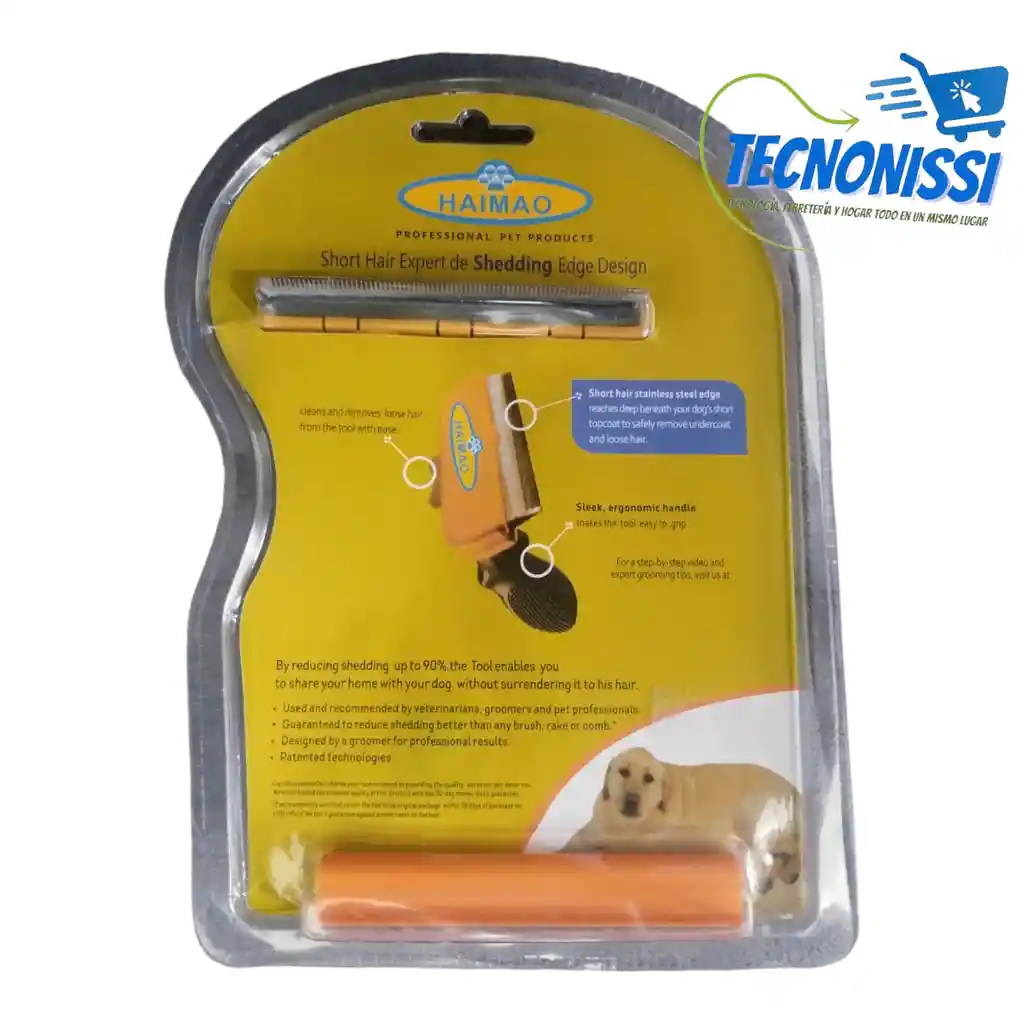 Cepillo Cortador De Pelo Para Mascota Talla L Pp-3118-1