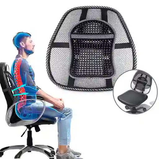 Espaldar Corrector Postura Lumbar Espalda Soporte Silla Carro