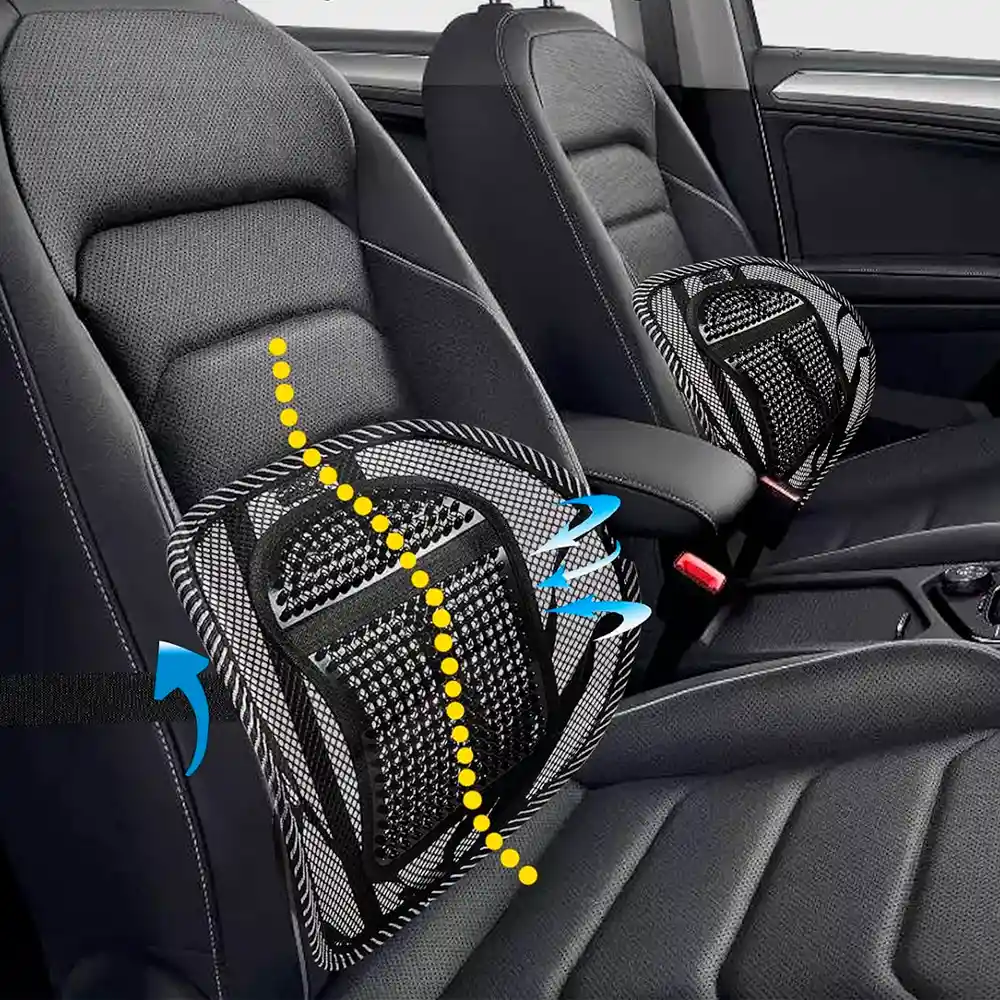 Espaldar Corrector Postura Lumbar Espalda Soporte Silla Carro