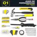 Kit De Herramientas Basicas Para El Hogar Set X 142 Piezas Con Estuche