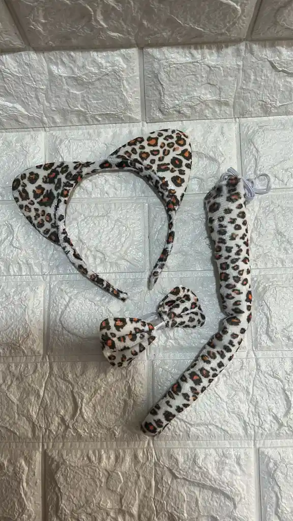 Kit Leopardo Accesorios Halloween