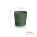 Matera Tubo P 15 Cm Verde Tierra