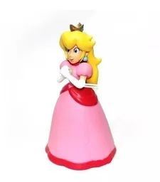 Muñeco De Coleccion Princesa Peach De Mario Bross