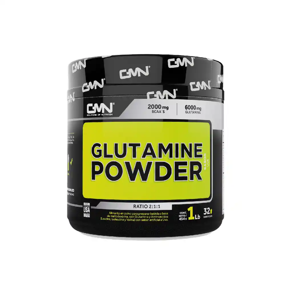 Glutamina Powder Aminoacidos X454gr - Gmn