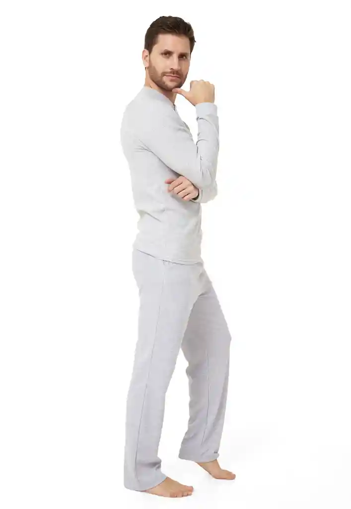 Loungewear Bacatá Hombre Gris Claro Talla Xxl