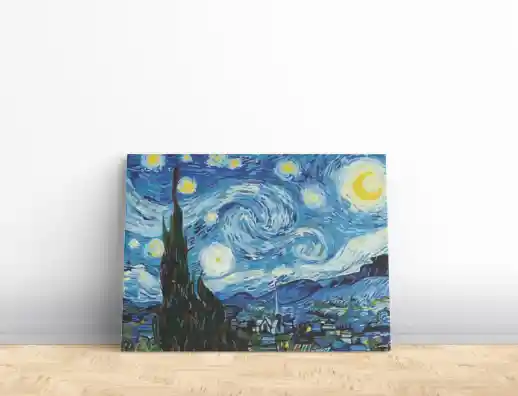 Noche Estrellada- Van Gogh -kit Por Diamantes