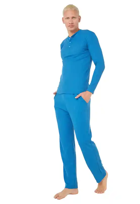 Loungewear Bacatá Hombre Azul Clásico Talla Xxl