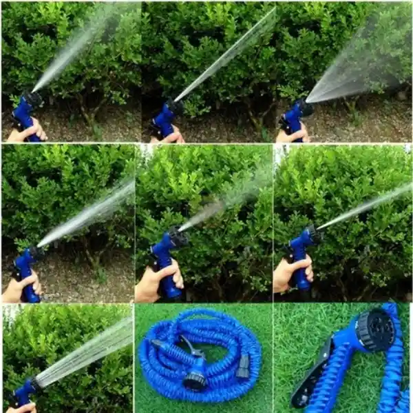 Manguera Expandible Magic Hose 15m/50ft Crece 3 Veces Su Grosor