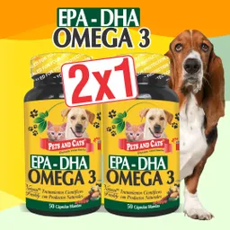 Omega 3 Para Perro Frasco X 50 Capsulas Promo Pague 1 Lleve 2 Omega Para Mascotas Omega Para Perros Y Gatos