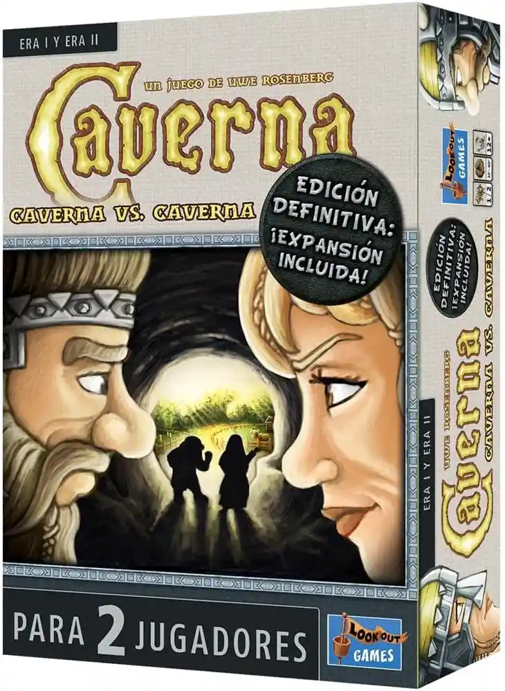 Juego De Mesa Caverna Vs Caverna Adultos En Español