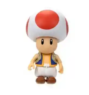 Muñeco De Coleccion Toad Clasico De Mario Bross