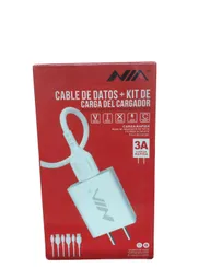 Carga De Datos + Kit De Cargada Del Cargador Nia Carga Rapida