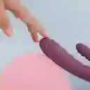 Svakom Avery - Vibrador Doble Estimulación Con Empuje Morado