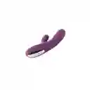 Svakom Avery - Vibrador Doble Estimulación Con Empuje Morado