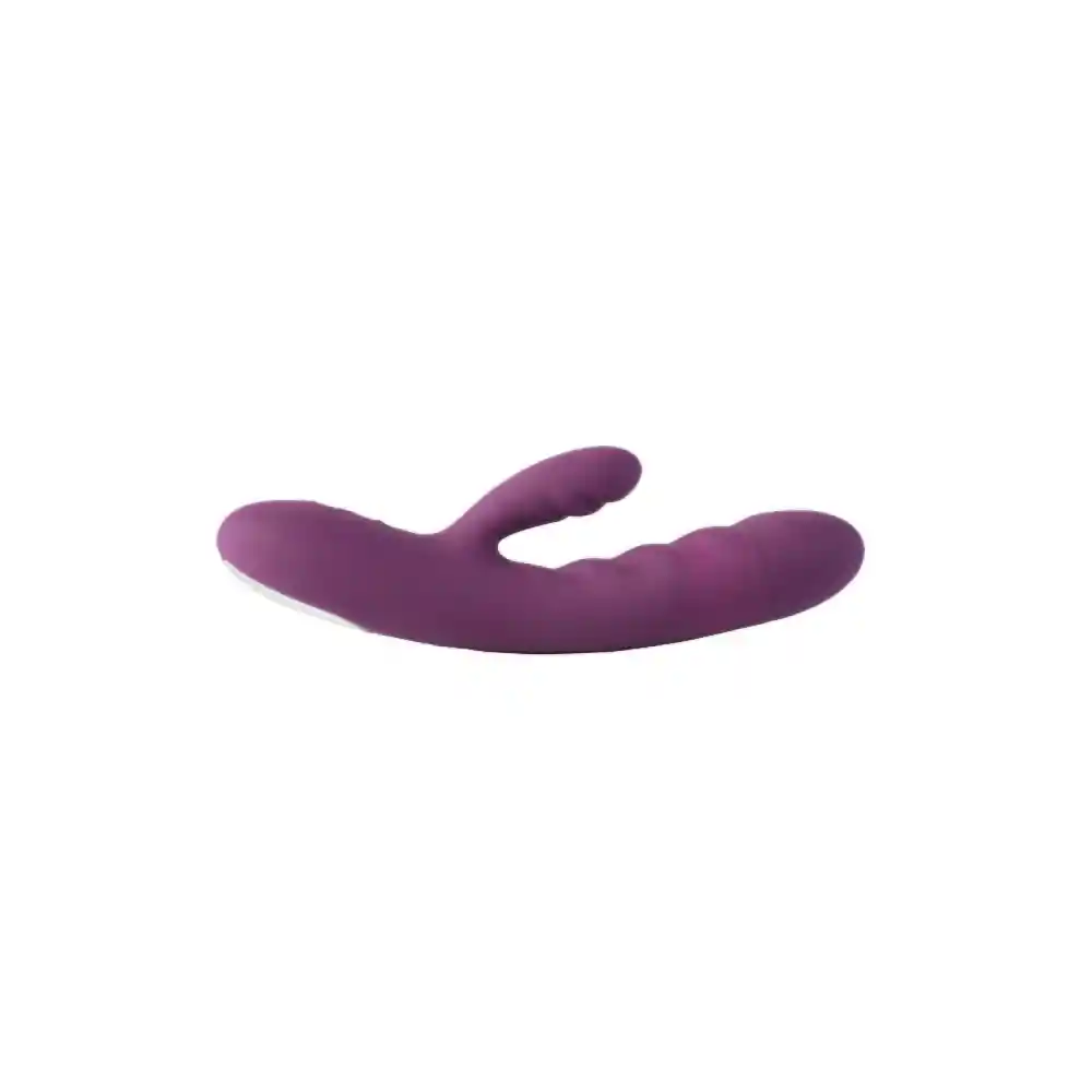 Svakom Avery - Vibrador Doble Estimulación Con Empuje Morado