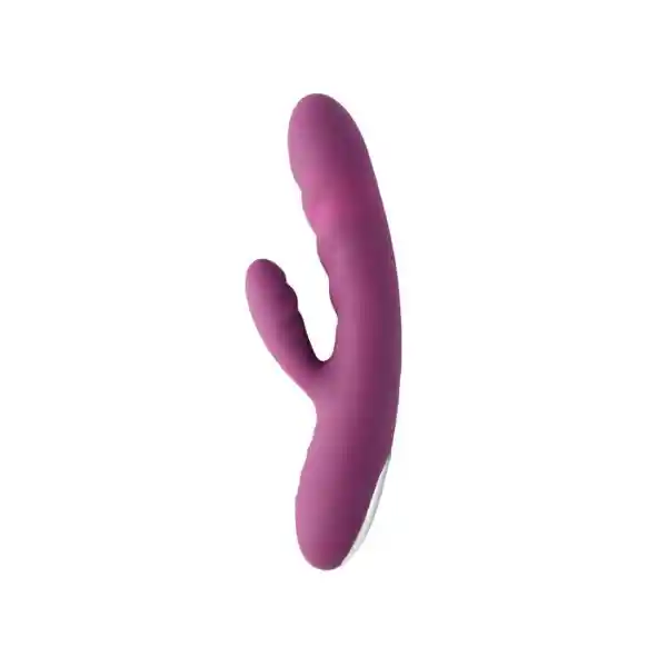 Svakom Avery - Vibrador Doble Estimulación Con Empuje Morado