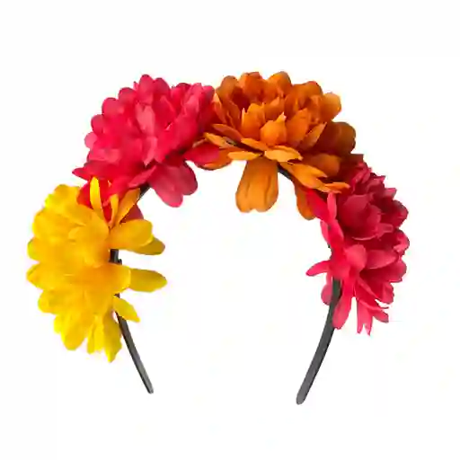 Diadema De Flores Balaca Catrina Mexicana