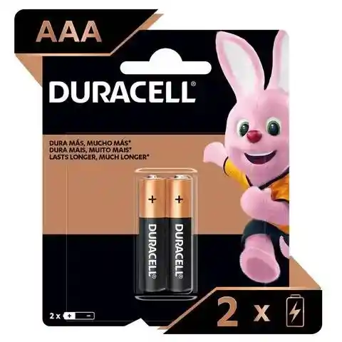 Pila Duracell Alkalina Aaa X 2 6 Und(sf)
