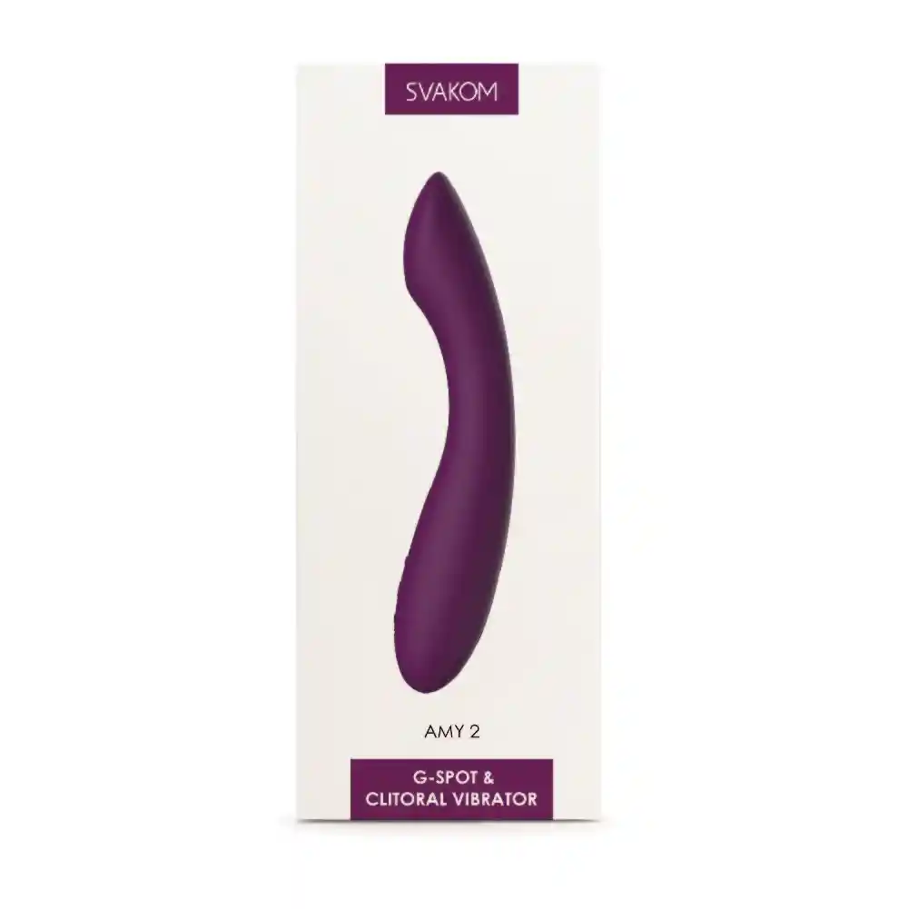 Svakom Amy 2 - Vibrador Punto G Flexible