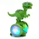 Dinosaurio Rex Musical Patineta Scooter Juguete + Baterias