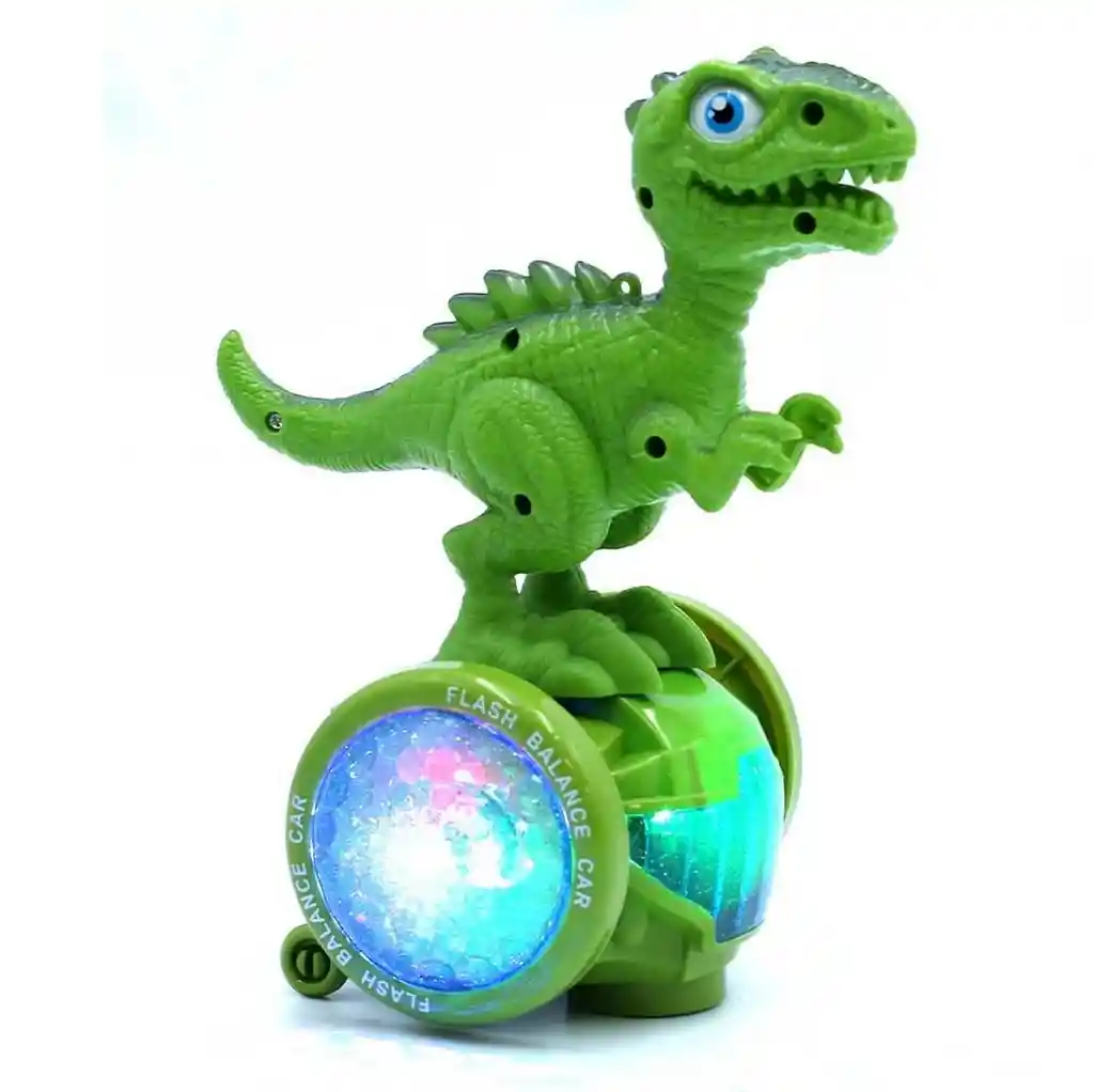 Dinosaurio Rex Musical Patineta Scooter Juguete + Baterias